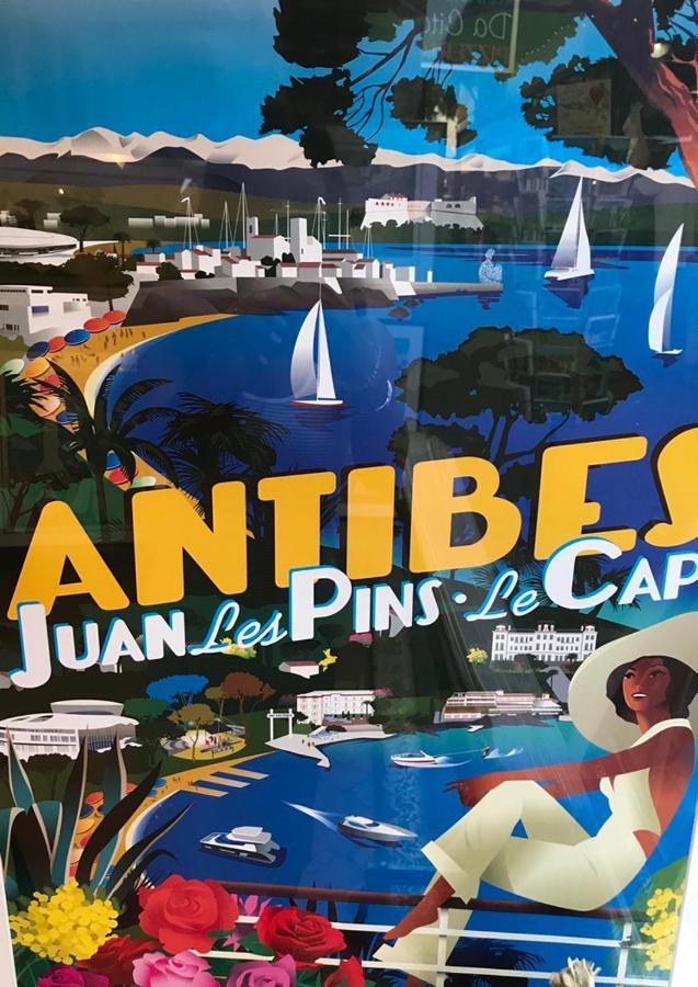 Charmant Appartement Au Coeur De Juan Les Pins Antibes Buitenkant foto